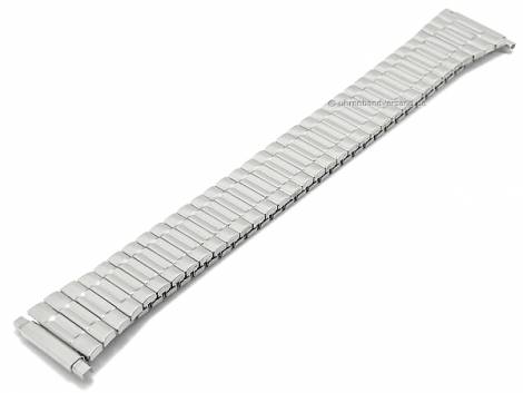 Basic-watch strap 16-22mm stainless steel expansion strap telescopic ends polished - Bild vergrern 