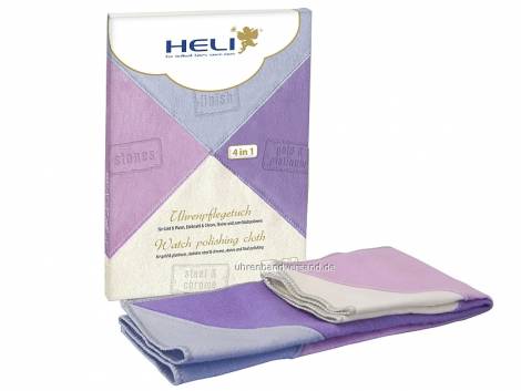 Watch & jewellery cleaning cloth (4 in 1) from HELI - Bild vergrern 