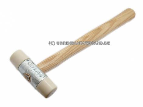 Nylon hammer with wooden handle - Bild vergrern 