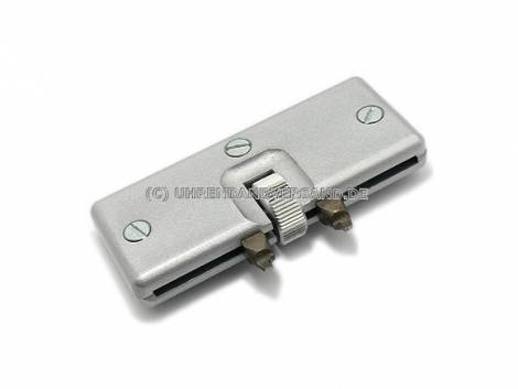 Watch case opener -Swiss made- small model for screwed watch case backs - Bild vergrern 