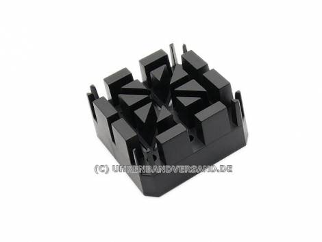 Strap holding block made of plastic narrow design - Bild vergr��ern 