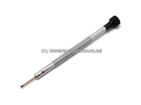 Screwdriver slotted blade antimagnetic blade width 1,0 mm black - Bild vergrern 
