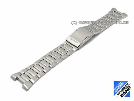 Replacement watch strap CASIO stainless steel (10382170) special lug ends for LCW-M160D Wave Ceptor - Bild vergrern 