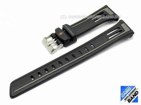 CASIO- replacement strap 18mm black/grey synthetic (10206164) for STR-900-1VER - Bild vergr��ern 