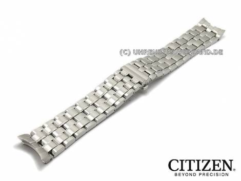 Replacement watch strap CITIZEN 21mm stainless steel solid curved ends for NP3000-54L, NP3000-54A - Bild vergr��ern 