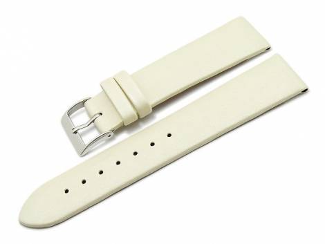 Watch strap 20mm beige satin by Condor (width of buckle 18 mm) - Bild vergrern 