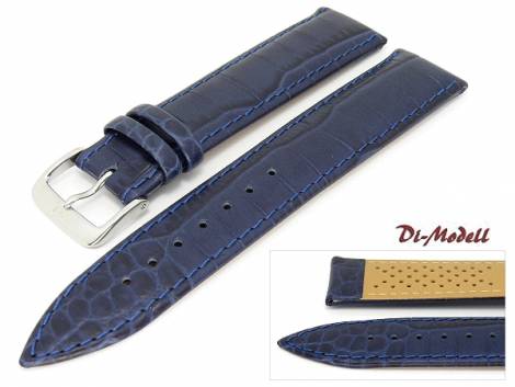Watch band 20mm dark blue by Di-Modell -Orlando- - Bild vergr��ern 