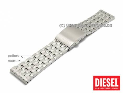 Best Online Companies Leather 22 mm Replacement Watch Strap DZ7058_K0022449 main image 1