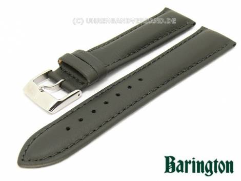 Watch band 20mm dark grey Barington -Aqua Chrono- waterproof stitched (width of buckle 18 mm) - Bild vergr��ern 