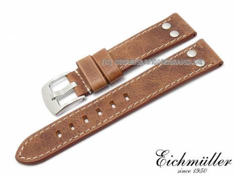 Cheap Brown Leather 12 mm Watch Strap Replacement EBD75-2773_K0037222 main image 0