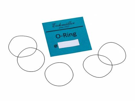 Assortment of 5 sealing rings/watch seals round diameter 18 mm thickness 0.5 mm - Bild vergr��ern 