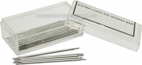 20 pcs spring bar assortment 38mm stainless steel diameter 1,5mm  - Bild vergr��ern 