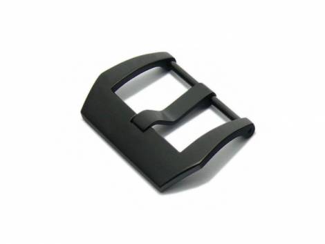 Large Buckle (HeBD-2016) suitable for Panerai stainless steel 22mm black matt finish - Bild vergrern 