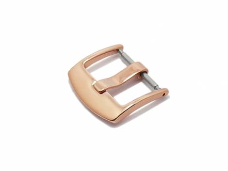 Buckle (HeBD-2020) 18mm stainless steel rose golden polished - Bild vergrern 