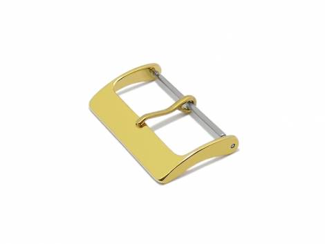 Buckle (HeDS-2004) STANDARD stainless steel 30mm golden polished - Bild vergrern 