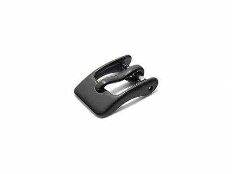 Buckle STANDARD (HeDS-2005) 10mm stainless steel black matt - Bild vergr��ern 