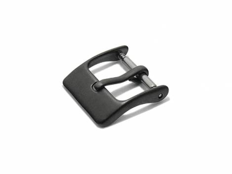 Buckle STANDARD (HeDS-2005) 12mm stainless steel black matt - Bild vergrern 