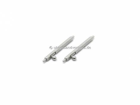 Easy-Change Spring Bars EASY-CLICK (1 pair) 12mm stainless steel diameter 1.5 mm - Bild vergrern 