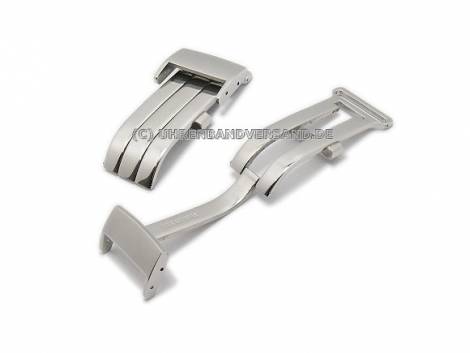 Clasp (HeKFS-15) 20mm stainless steel polished suitable for BREITLING - Bild vergr��ern 