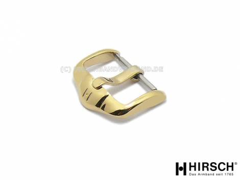 Large Buckle (HiBD-2705) 24mm stainless steel golden polished by HIRSCH - Bild vergr��ern 