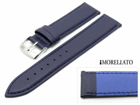Watch strap 20mm dark blue -Lorica- waterproof by MORELLATO - Bild vergr��ern 