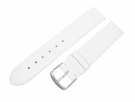 Watch band leather white without seam 20mm - Bild vergr��ern 