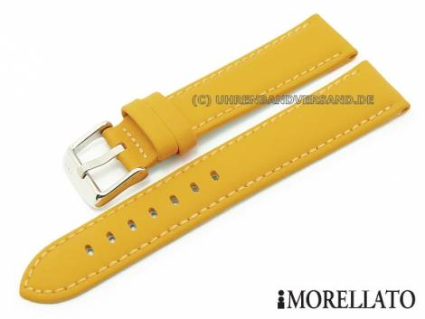 Watch band -Walking- 22mm yellow waterproof by MORELLATO (width of buckle 20 mm) - Bild vergr��ern 