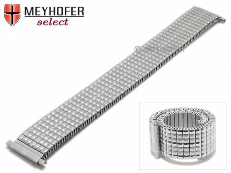 Watch band -Princeton- 18-20mm stainless steel expansion band with telescopic end by MEYHOFER - Bild vergr��ern 