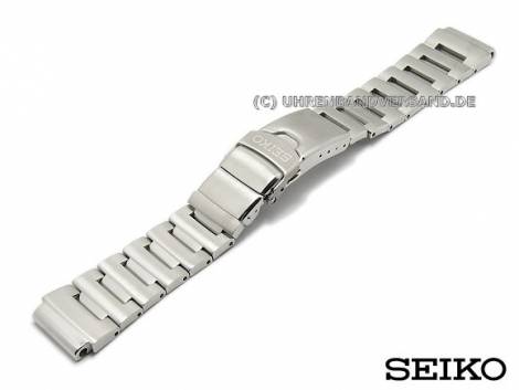 Replacement watch strap SEIKO 20mm stainless steel solid with diver extension SKZ203, SKZ213 etc. - Bild vergrern 