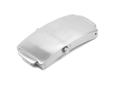 Clasp (ScKFS-109) 18mm stainless steel silver suitable for OMEGA etc. - Bild vergr��ern 