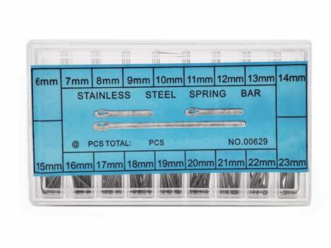 360 pcs splint assortment for metal bands stainless steel 06-23mm even and uneven - Bild vergr��ern 