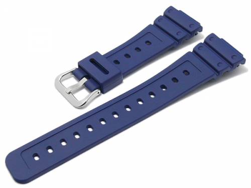 CASIO Ersatz-Uhrenarmband dunkelblau Kunststoff (10623457) Spezialansto fr GA-2100 - Bild vergrern 