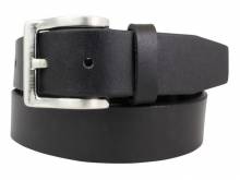 Gürtel (extralang) aus Vollrindleder schwarz - Größe 130 (Breite 3 cm)