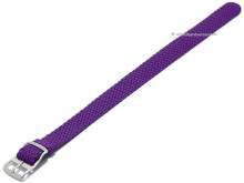 Basic watch strap 14mm lilac perlon/textile one piece strap