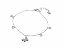 Schmuck-Armband 925er Silber silber Karabiner-Verschluss Silber MABRO Steel - Bandlänge ca. 19cm