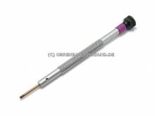 Schraubendreher Schlitz-Klinge antimagnetisch Klingenbreite 1,6 mm violett