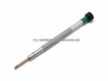 Schraubendreher Schlitz-Klinge antimagnetisch Klingenbreite 2 mm grün