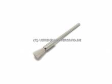 Uhrmacherpinsel Miniatur mit Metallgriff mittelhart