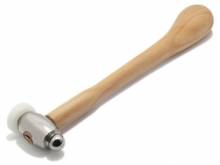 Kombihammer Holzschaft Hammerkopf aus Metall mit austauschbaren Matrizen