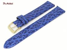 Watch band 20mm blue Di-Modell Camel fashionable grain (width of buckle 18 mm)