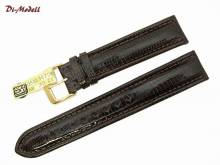 Well-crafted watch strap Teju Chrono 20mm dark brown genuine Teju by DI-MODELL (width of buckle 18 mm) - EU ONLY