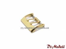 Doppeldorn-Schließe (DiDS-2600) 18mm Edelstahl gold poliert