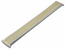Watch strap 18-22mm dual tone stainless steel expansion strap Erin with telescopic ends partly polished by EICHM&Uuml;LLER