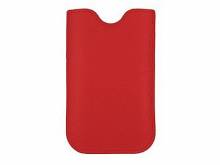 Exklusive Hülle für Handy & Smartphone z.B. iPhone 6/7 echt Donato-Rindleder rot MADE IN GERMANY