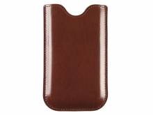 Exklusive Hülle für Handy & Smartphone z.B. iPhone 6/7 echt Anilin-Rindleder braun (cognac) MADE IN GERMANY