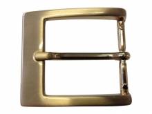 Gürtel-Dornschließe Metall rosgoldfarben matt passend für Gürtelbreite 40 mm