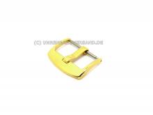 Breitdornschließe (HeBD-2014) 18mm Edelstahl goldfarben poliert
