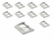 10er Dornschließen-Set Standard (HeDS-2002) 22mm Edelstahl poliert