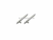 Schnellwechsel-Federstege EASY-CLICK (1 Paar) Edelstahl 12mm Durchmesser 1.5 mm