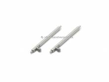 Schnellwechsel-Federstege EASY-CLICK (1 Paar) 17mm Edelstahl Durchmesser 1.5 mm